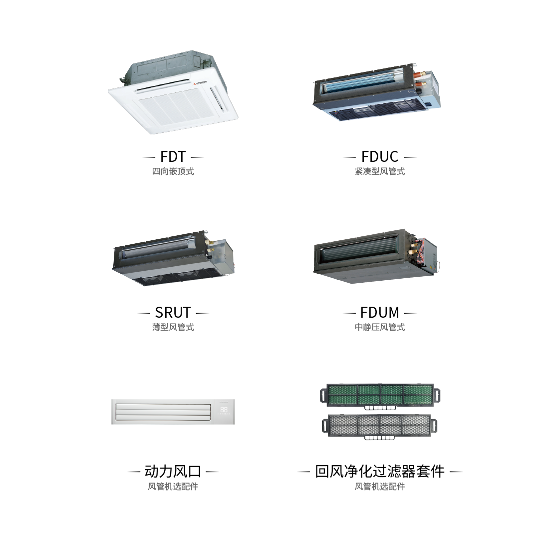 三菱重工氟系统中央空调KXBmini系列一拖三